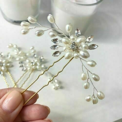 1pc Bridal Hair Accessories Bridal Wedding Hair Pin/ Comb/ Clip, Wedding Hair Accessories Crystal Diamante Pearl, Bridesmaid Hair Accessories