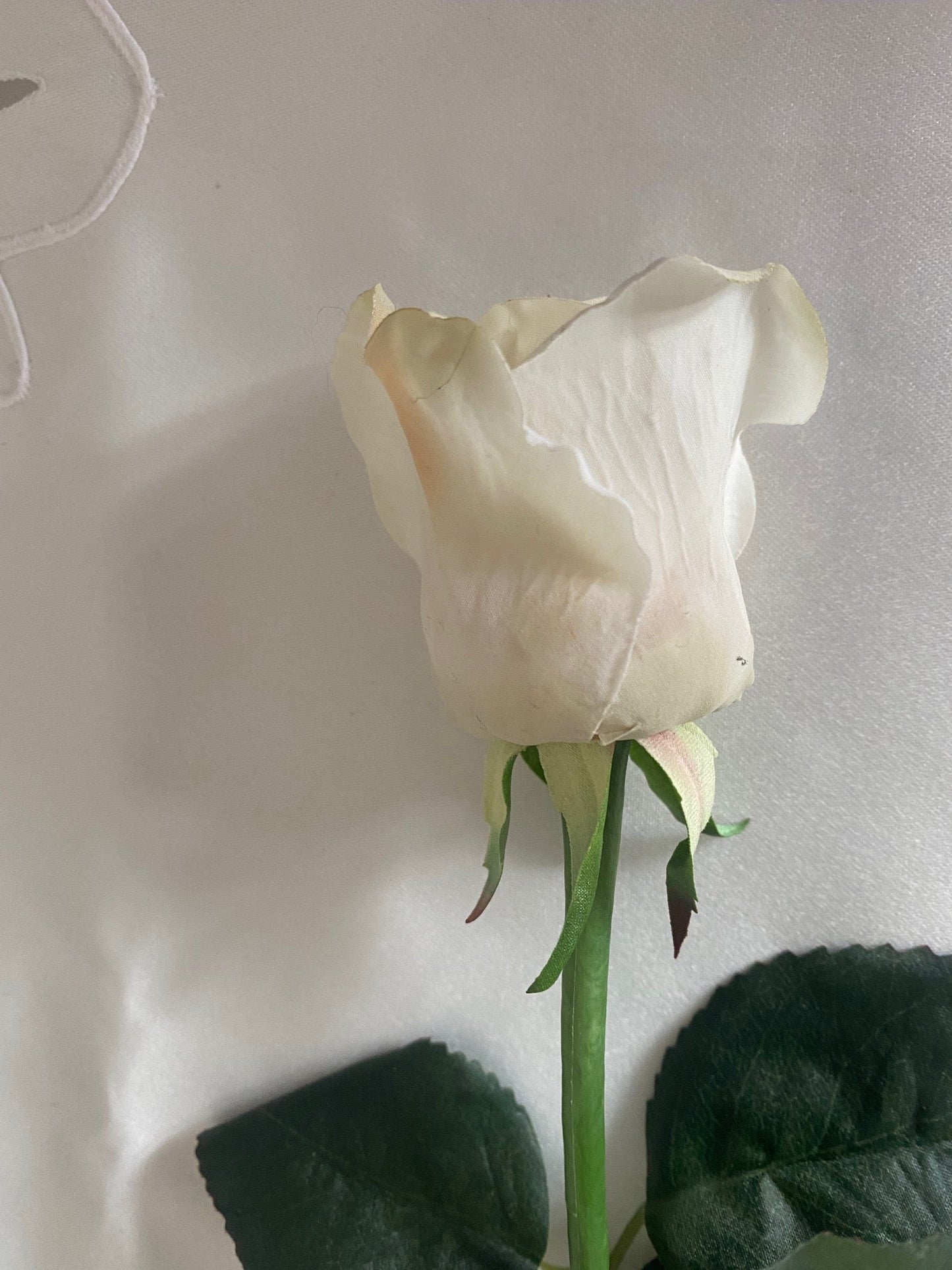 Artificial Cream Roses, Real Touch White Roses, Artificial Flowers, White Flowers, Silk Faux Flowers, Wedding Flowers, Flowers Gift for Her