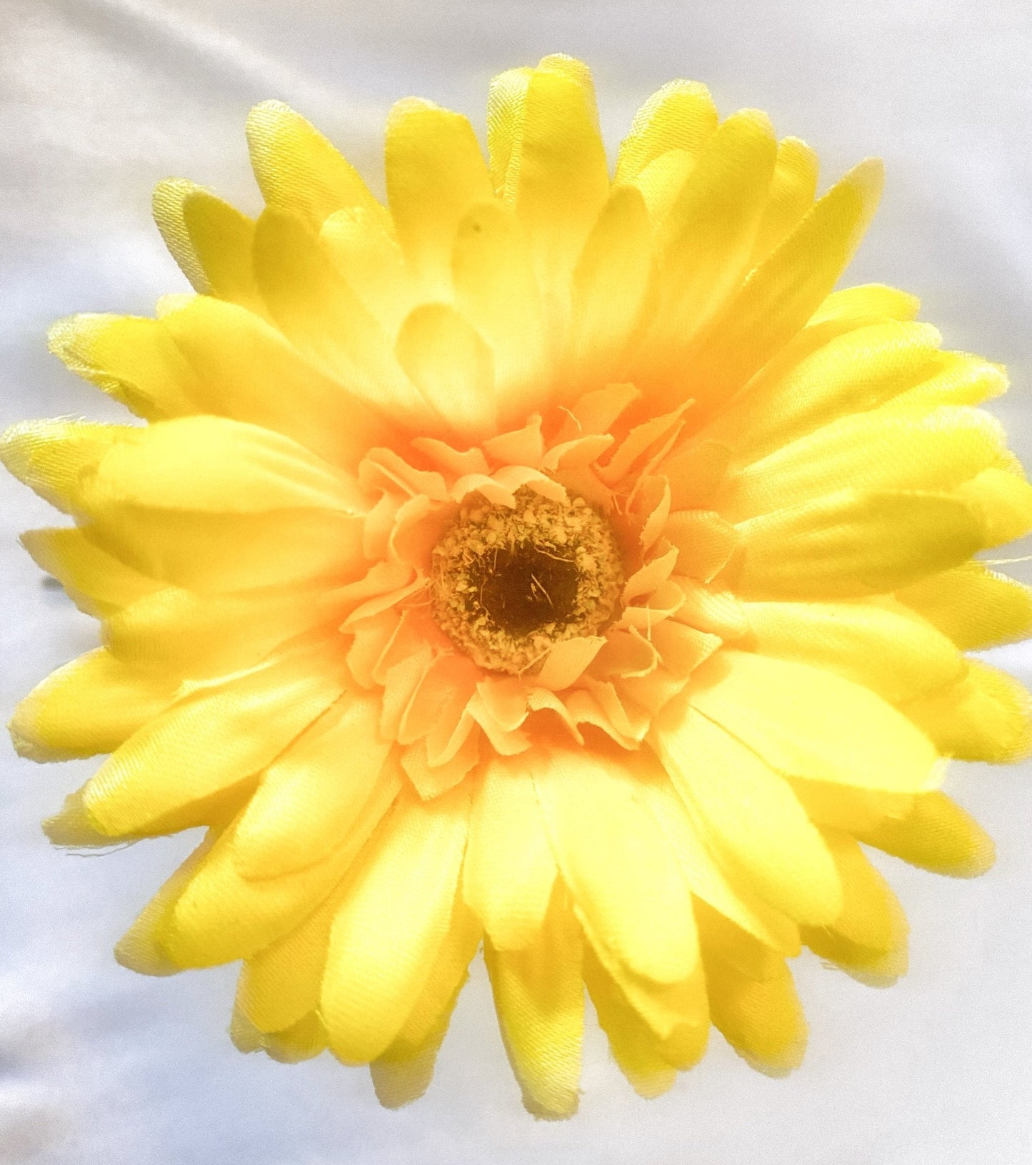 Artificial Gerbera Flowers Yellow Faux Flowers, Fake Gerbera, Gerbera Daisy Flowers, Silk Spring Wedding.  Yellow Flowers, Gift for Her.