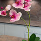 Artificial Orchid Plant, Gift for Her, Real Look Orchids, Pink Orchid Pot Plant, Phalaenopsis, Artificial Flowers, Silk, Faux Orchid