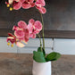 Artificial Orchid Plant, Gift for Her, Real Look Orchids, Spotted Pink Orchid Pot Plant, Phalaenopsis, Artificial Flowers, Faux Orchid