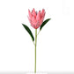 Artificial Protea Flowers, Pink & Purple or Orange Faux Flowers, (1 Flower) Foliage Filler Flowers, Fake Protea, Artificial Flowers, Wedding, King Protea