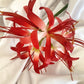 Artificial Red Spider Lilies, Faux Red Flowers, Fake Spider Lilies, Artificial Flowers, Silk Wedding Flowers, Red Flowers Gift for Her.