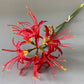 Artificial Red Spider Lilies, Faux Red Flowers, Fake Spider Lilies, Artificial Flowers, Silk Wedding Flowers, Red Flowers Gift for Her.