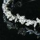 Bridal Tiara, Bridal Headband, Bridal Wedding Hair Accessories with Crystal Diamante for Bride, Bridesmaid or Flower Girl
