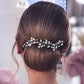 Wedding Hair Accessories Crystal Tiara Hairpiece Hair Vine in Silver Bridesmaid's Hair Accessory, Prom Accessory (S482)
