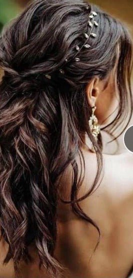 Wedding Hair Accessories Crystal Hair Piece Hair Vine Bridal Tiara, Bridesmaid Hair Jewellery Silver, Gold or Rose Gold