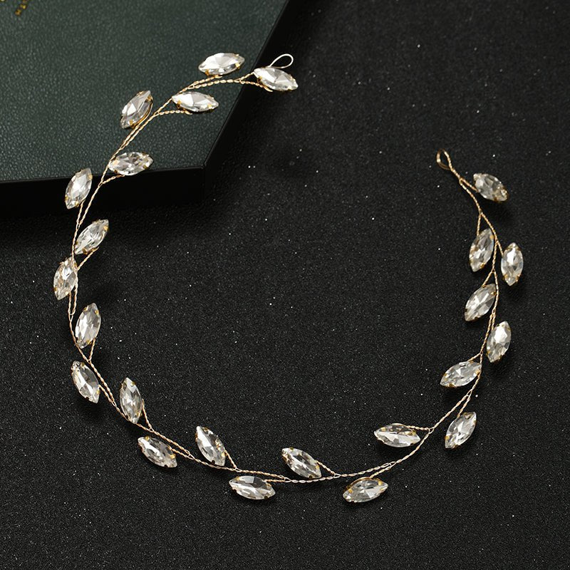 Wedding Hair Accessories Crystal Hair Piece Hair Vine Bridal Tiara, Bridesmaid Hair Jewellery Silver, Gold or Rose Gold