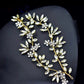 Bridal Wedding Hair Accessories Crystal Hair Piece Hair Vine Leaf Design (One piece) Bridesmaid