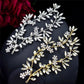 Bridal Wedding Hair Accessories Crystal Hair Piece Hair Vine Leaf Design (One piece) Bridesmaid