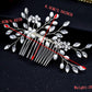 Bridal Hair Comb Hair Accessories Crystal Pearl Wedding Hairpiece Hair Vine in Silver Bridesmaid Prom Hair Accessory S467
