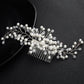 Bridal Wedding Hair Comb Wedding Hair Accessories Hair Vine with Crystal Diamante Pearl Bridesmaid
