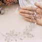 Wedding Hair Tiara Silver Crystal Hair Vine Hairpiece Bridal Hair Accessories Bridesmaid Accessory