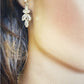 CZ Dangle Earrings Gift for Her, Bridal Drop Earrings, Silver or Gold Crystal Wedding Earrings