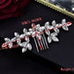 Flower Girl Crystal Hair Comb in Silver Hair Vine Bridesmaid Hair Accessory Wedding Hair Prom Accessory S477